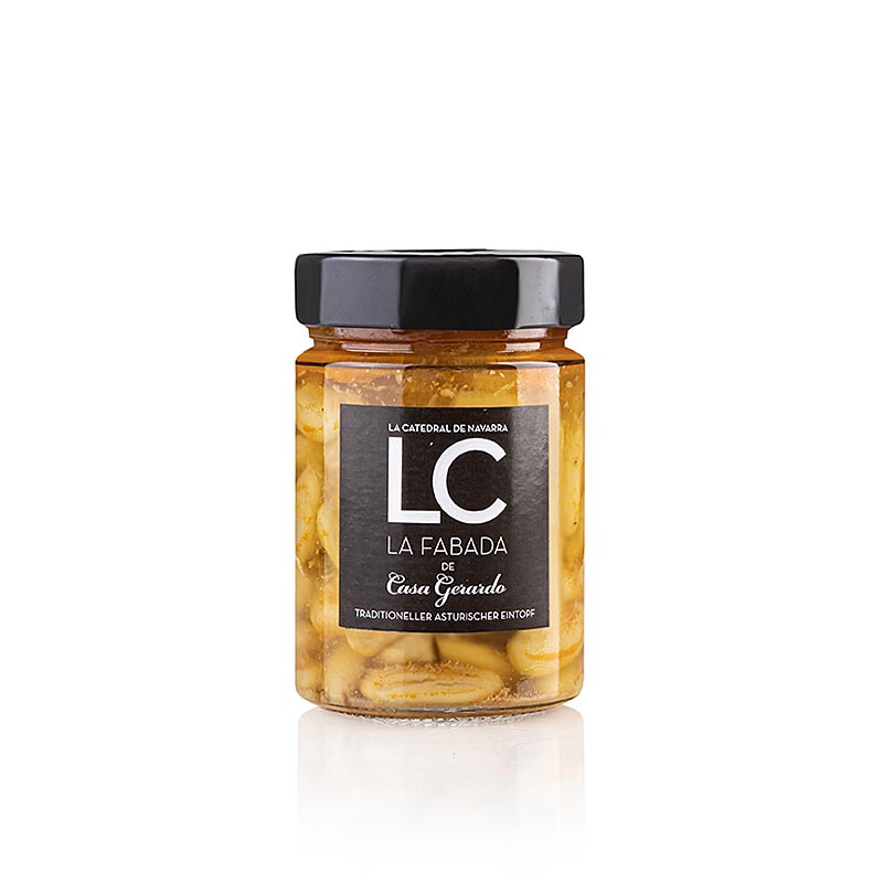 La Fabada - Rebus kacang Asturian yang diperbuat daripada kacang Fabe, LC - 340g - kaca