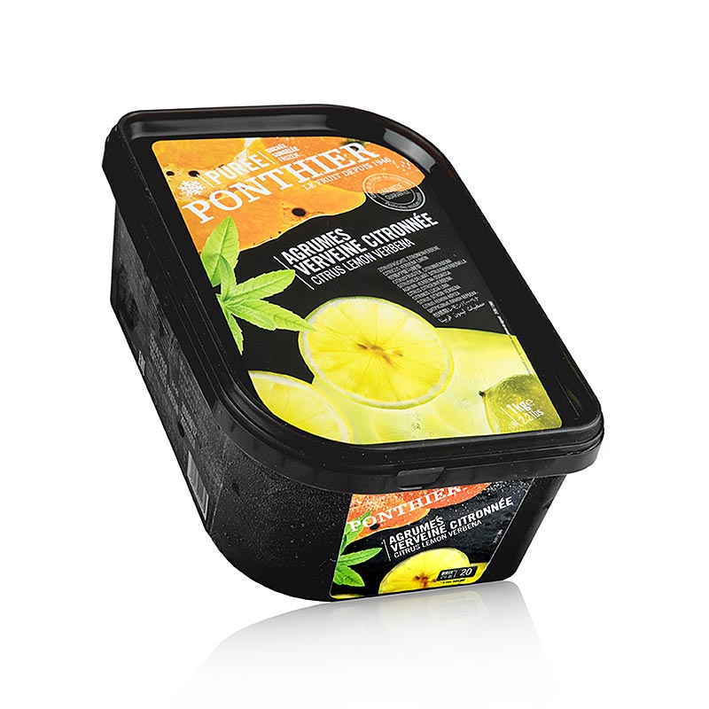 Purea di Ponthier - agrumi, verbena e zucchero di canna (base cocktail) - 1 kg - Guscio in PE