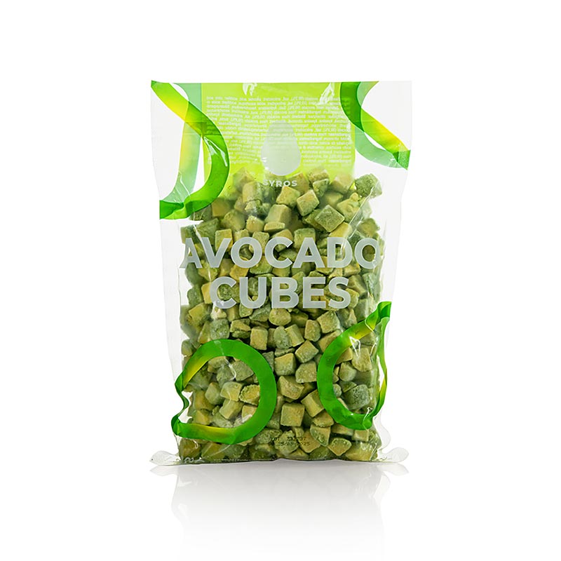 Avocado Cubes, cubes, salted, Syros - 1 kg - bag