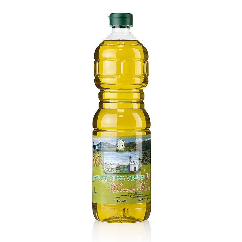 Ekstra devisko oljcno olje Hacienda Pinares, Spanija - 1 liter - PE plastenka