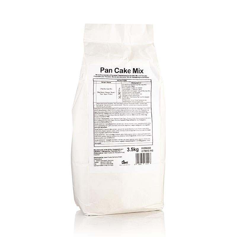 Pan Cake Batter Mix, Dawn - 3.5kg - bag