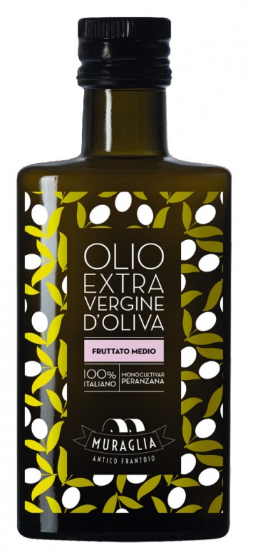 Essenza Fruttato Medio Peranzana, Natives Olivenöl extra, Muraglia - 250 ml - Flasche