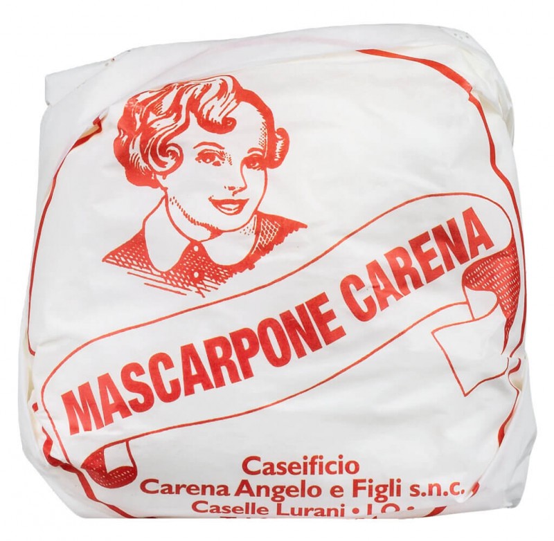 Mascarpone, Mascarpone, Caseificio Carena - ca 500 g - kg