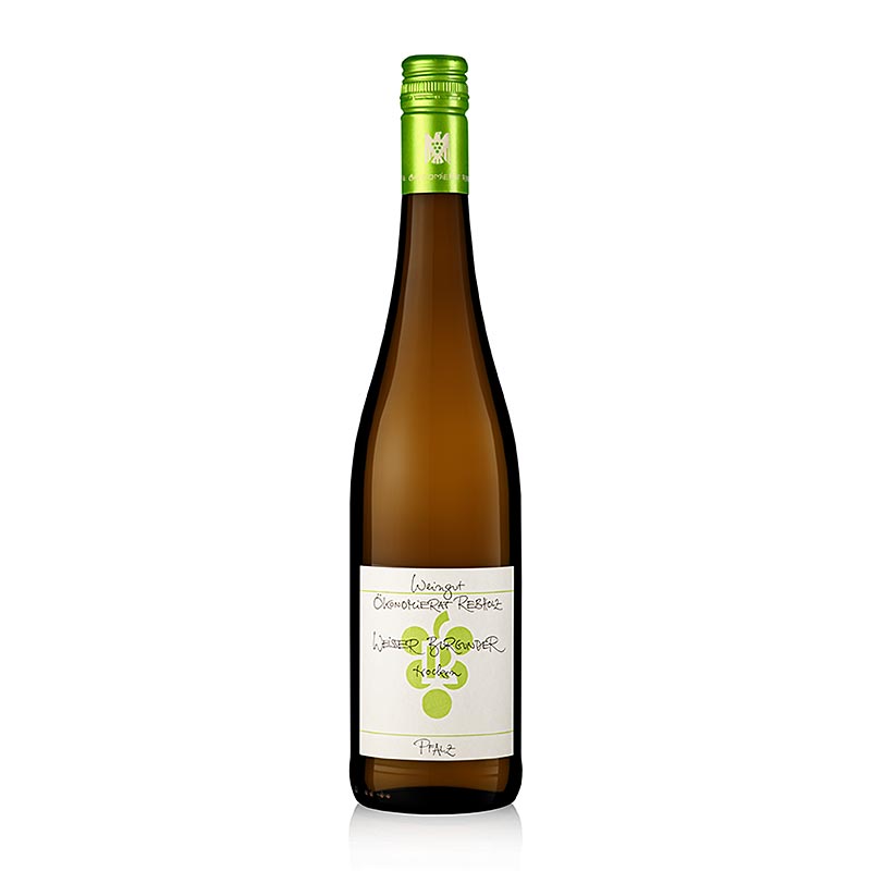 2022 Pinot Blanc, kuiva, 13 tilavuusprosenttia, viinipuu, luomu - 750 ml - Pullo