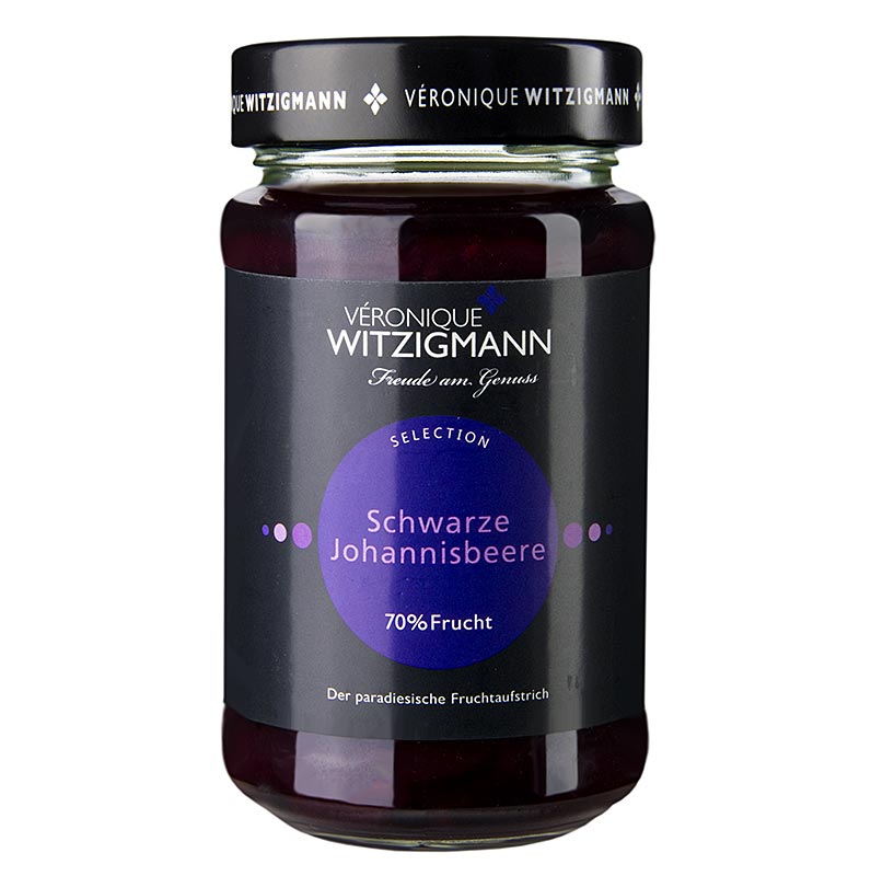 Tartinade de cassis Veronique Witzigmann - 225g - Verre