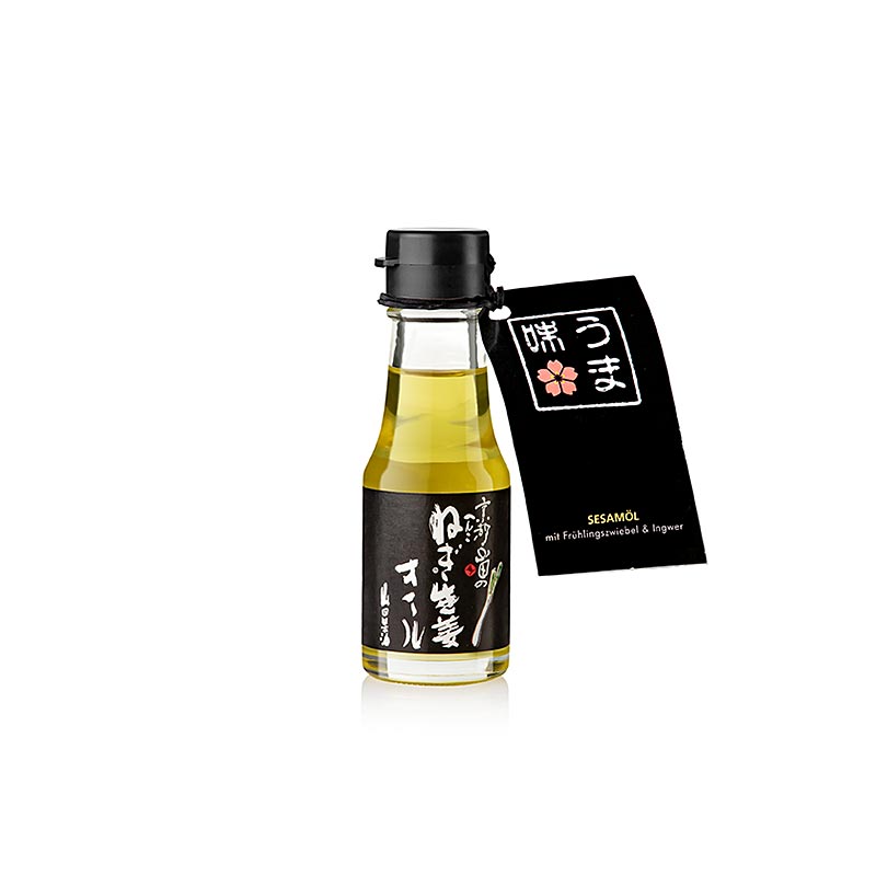 Olej sezamowy z dymka i imbirem, Yamada, Japonia - 65ml - Butelka