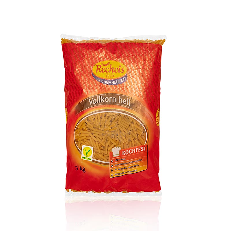 Recheis - teljes kiorlesu makaroni, konnyu - 3 kg - taska