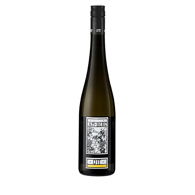 2023er Am Berg Gruner Veltliner, kuiva, 12 tilavuusprosenttia, Ott, luomu - 750 ml - Pullo