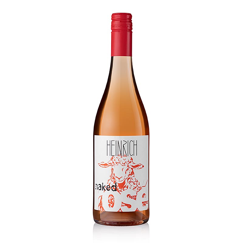 2023 Wino rozowe Naked Rose, wytrawne, 12% obj., Gernot Heinrich, organiczne - 750ml - Butelka