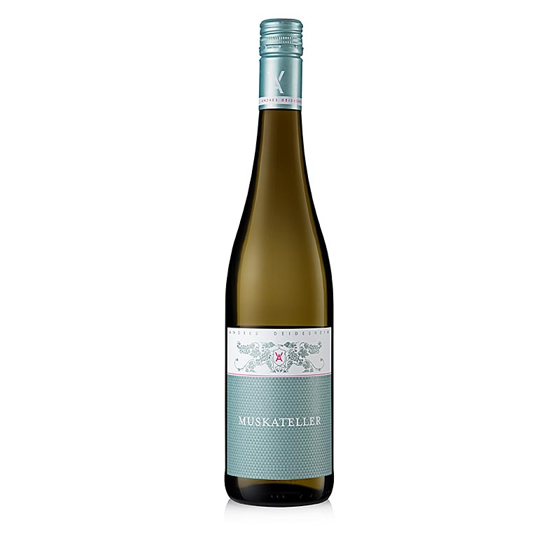 2022 Moscato secco, 12% vol., Andres, biologico - 750 ml - Bottiglia