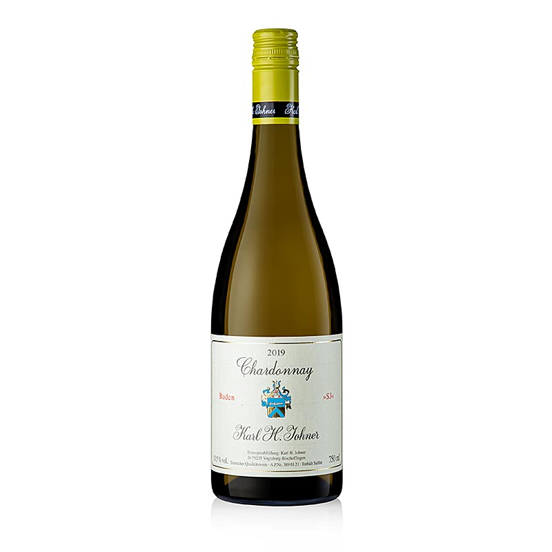 2020er Chardonnay Barrique, trocken, 13,5 % vol., Johner - 750 ml - Flasche