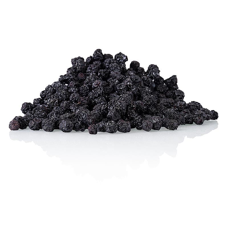 Bacche di Aronia, intere essiccate, biologiche - 1 kg - borsa