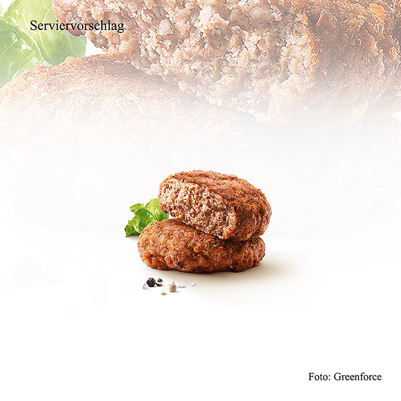 Greenforce Mix til veganske frikadeller, lavet af aerteprotein - 125 g - taske