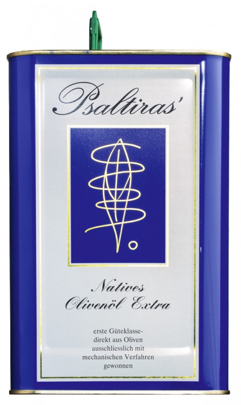 Extra vierge olijfolie Psaltiras, Extra vierge olijfolie, Psaltiras - 3.000 ml - Deel