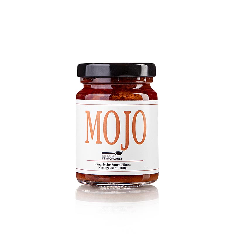 Mojo Picante, kanarische rote pikante Salsa, L` Empordanet - 100 g - Glas