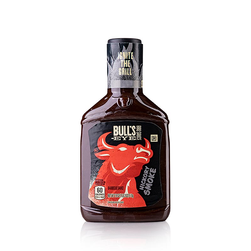 Sos pentru gratar Bulls Eye Stil Fum Hickory - 435 ml - Sticla PE