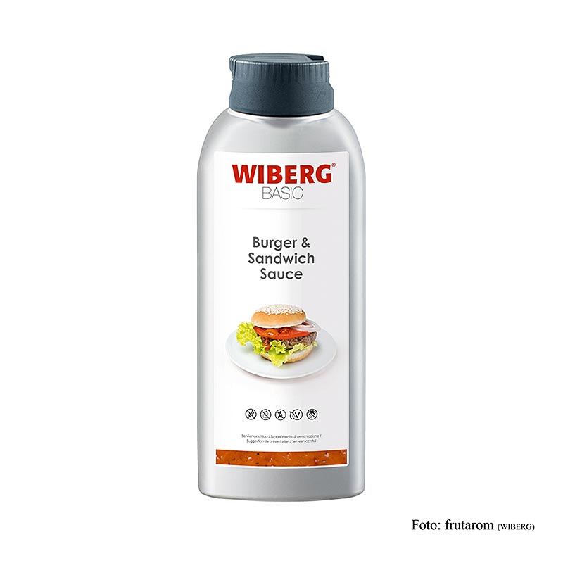 WIBERG burger og sandwich sauce - 695 ml - PE flaske