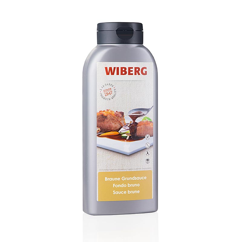 WIBERG Brun basissauce, dejagtig, til 4,25 liter - 750 ml - PE flaske