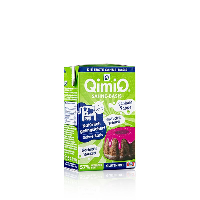 QimiQ Saucenbasis Natur, für sämige Suppen & Saucen, 15% Fett - 250 g - Tetra