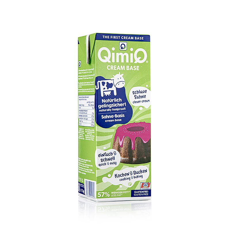 Base de molho natural QimiQ, para sopas e molhos cremosos, 15% de gordura - 1 kg - tetra