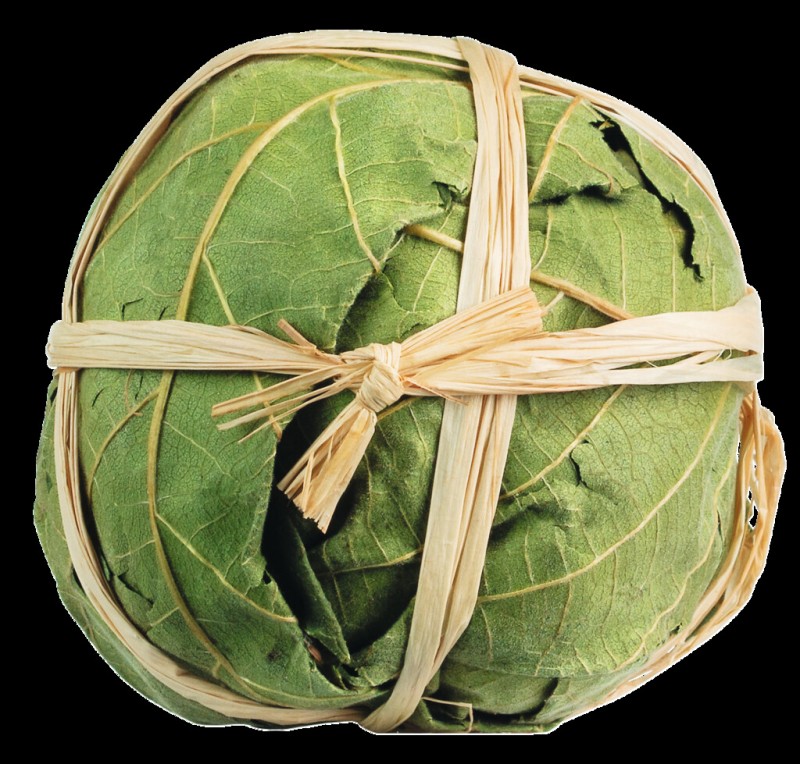 Pallone di fichi, fig ball wrapped in fig leaves, Dolci Pensieri - 200 g - Piece