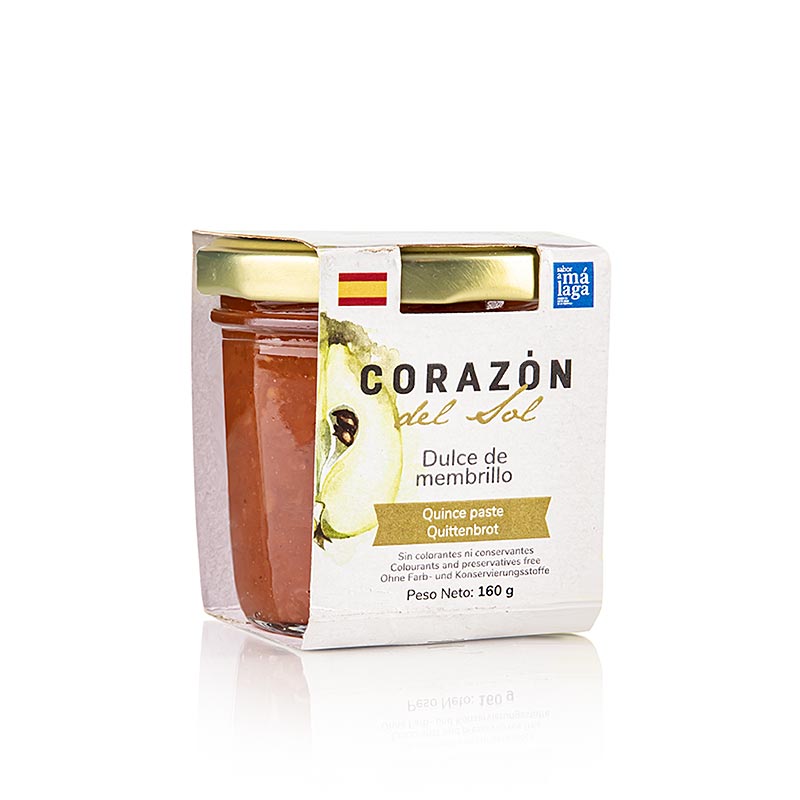 Dulce de Membrillo - Quince paste / quince jelly, Corazon - 160g - Glass