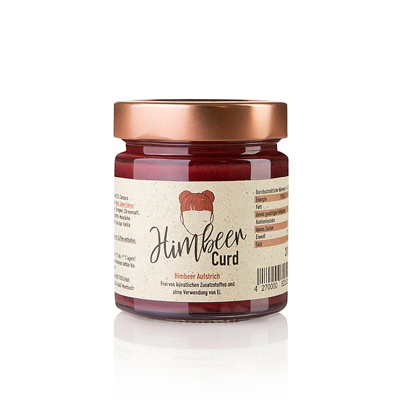 Curd de framboises de Missy - 200 g - Verre