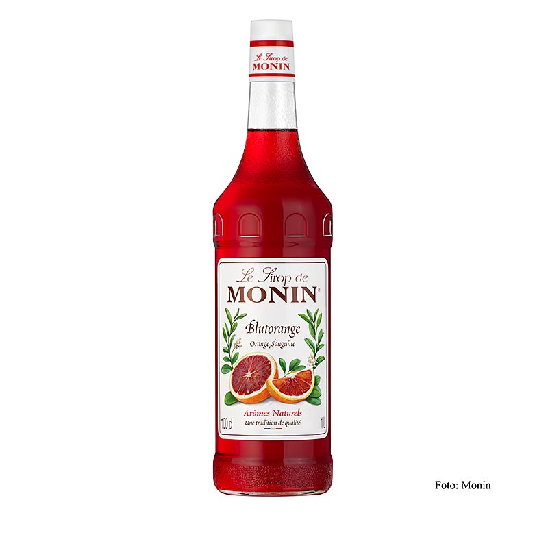 Monin veriappelsiinisiirappi - 1 l - Pullo