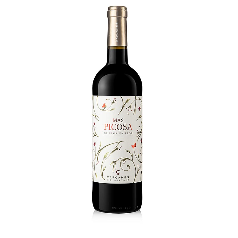 2022er Mas Picosa Negre, trocken, 14 % vol., Capcanes, VEGAN, BIO - 750 ml - Flasche