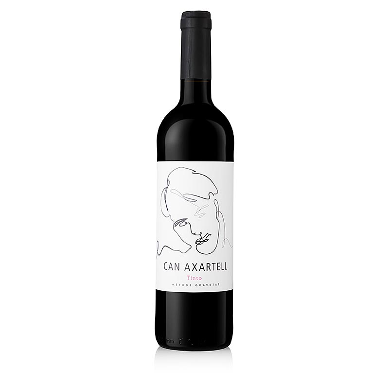 2020 Tinto, kuiva, 13,5 tilavuusprosenttia, Can Axartell, luomu - 750 ml - Pullo