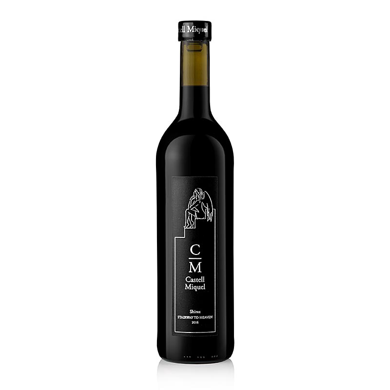 2016er Stairway to Heaven, Shiraz, 13,5 % vol., Castell Miquel Mallorca - 750 ml - Flasche