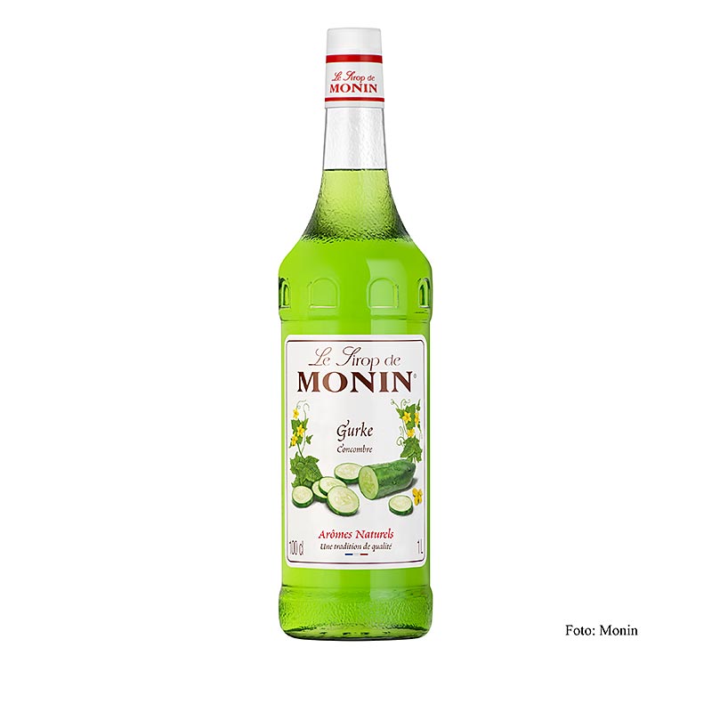 Sirop de concombre Monin 1:8 - 1 litre - Bouteille