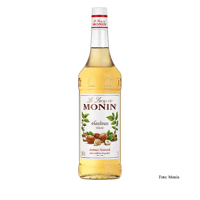 Syrop z orzechow laskowych Monin 1:8 - 1 litr - Butelka