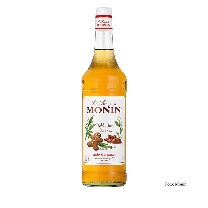 Monin Lebkuchen Sirup 1:8 - 1 l - Flasche