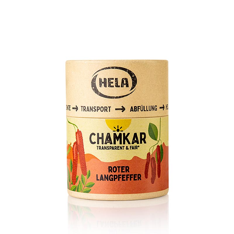 HELA Chamkar - Pimiento rojo largo, seco - 65g - caja de aromas