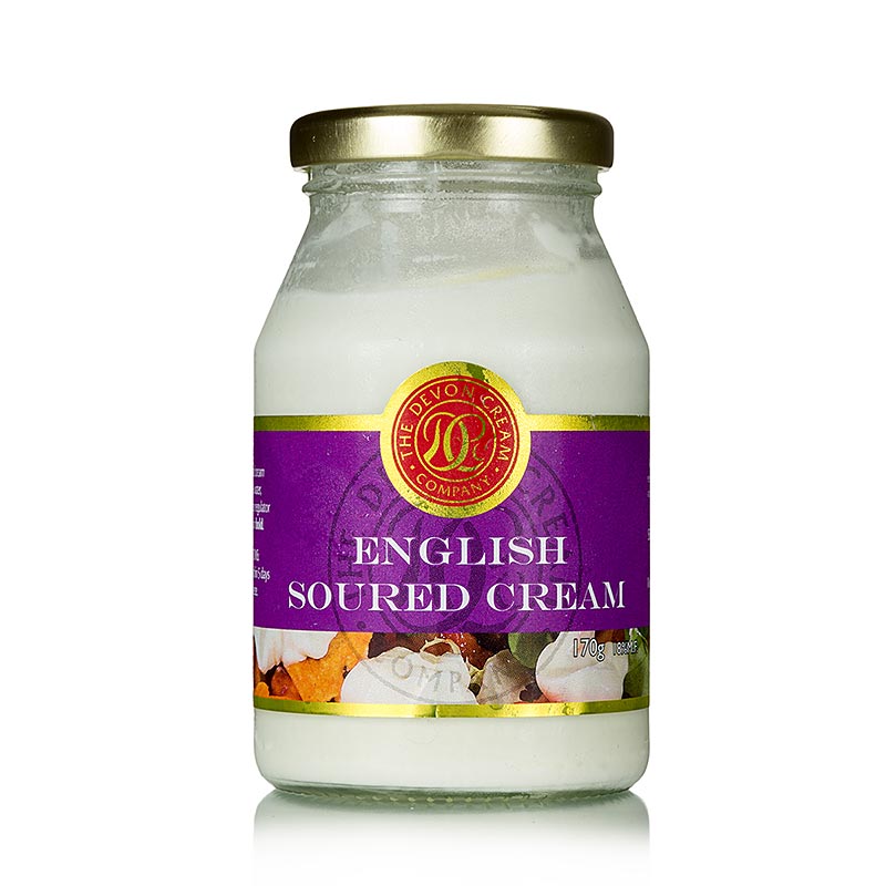 Panna acida inglese - 170 g - Bicchiere