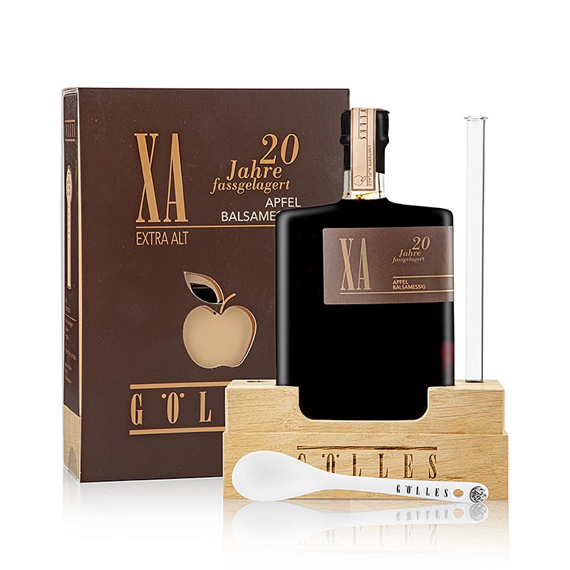 Vinagre de cidra balsamico de maca Golles XA, 5% de acido - 100ml - Garrafa