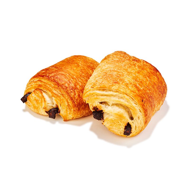 Croissant au chocolat vegetalien, France - 2,4 kg environ 60 pieces - sac