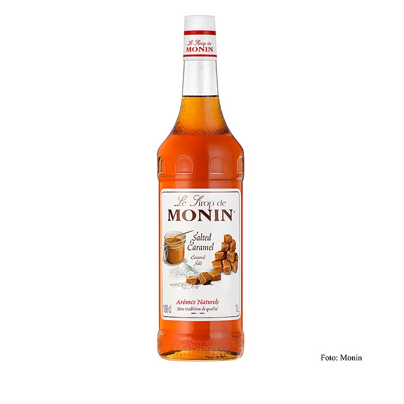 Monin Gezouten Karamelsiroop 1:8 - 1 l - Deel