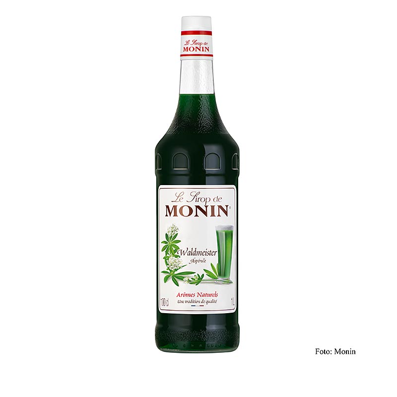 Monin Woodruff Syrup 1:8 - 1 litre - Bottle