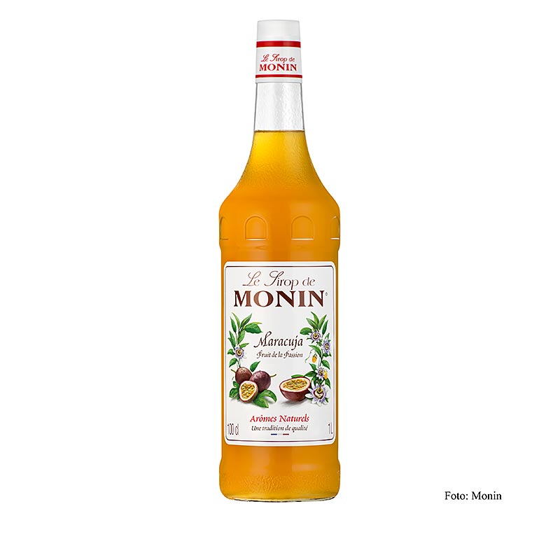 Sciroppo di frutto della passione Monin frutto della passione 1:8 - 1 litro - Bottiglia