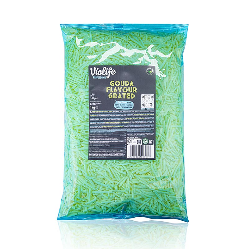 Violife - Gouda flavour, grated, vegan cheese alternative - 1 kg - bag