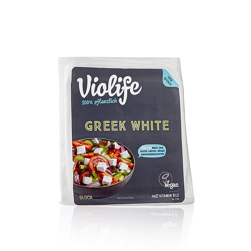 Violife - Greek White, vegane Feta Käsealternative - 172 g - Vakuum