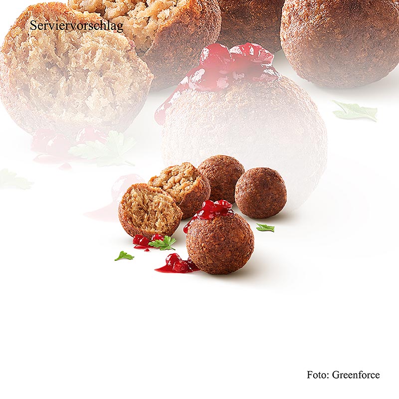 Greenforce Mix vegan Kottbullar szamara, borsofeherjebol - 125g - taska