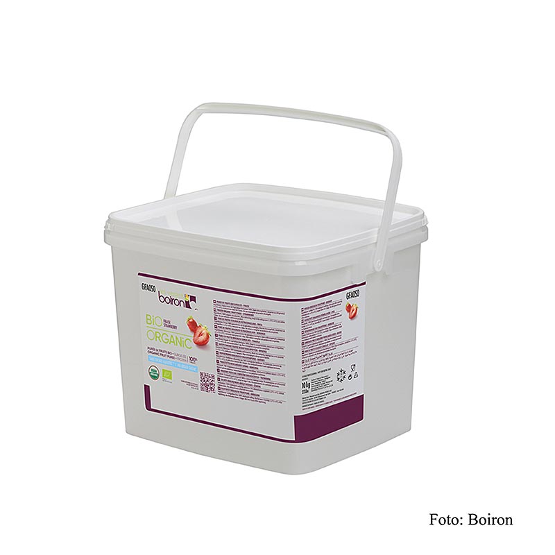 Boiron Püree - Erdbeere - 10 kg - Pe-eimer