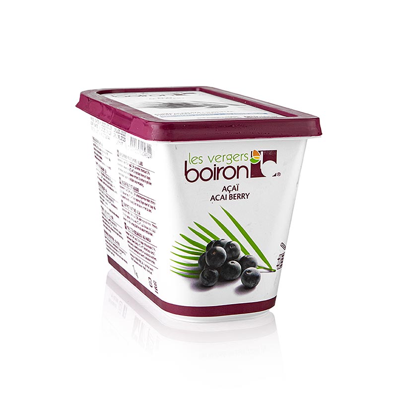 Purea di bacche di Boiron Acai, non zuccherata - 1 kg - Guscio in PE