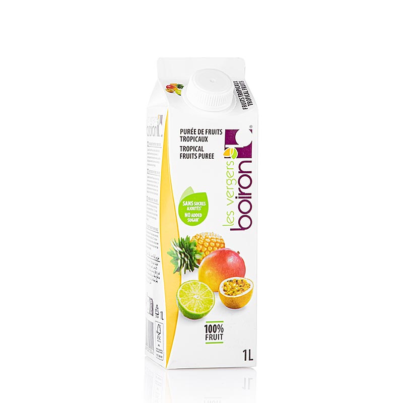 Boiron Tropical Fruit Puree, pasteurized - 1 litre - Tetra pack