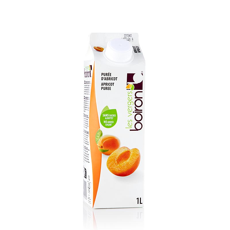 Boiron Aprikose Püree, pasteurisiert, 100% Frucht - 1 kg - Tetrapack