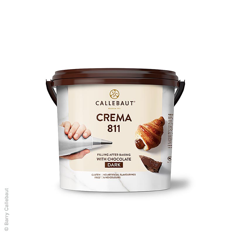 Callebaut Crema - Dark Chocolate 811, Callebaut (FMD-P1336-651) - 5kg - PE bucket