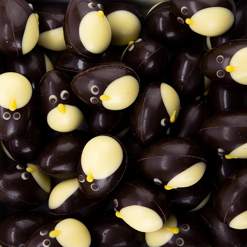 Chocoladevorm pinguin 3D, dobla (77510) - 235g, 36 stuks - PE-schaal